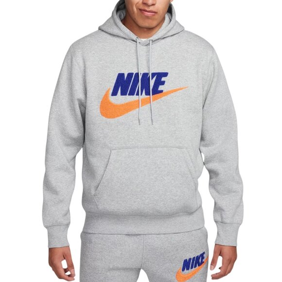 Nike Futura 2 Piece Men's Sweatsuit M Hoodie Joggers Club Fleece Tracksuit NWT - Picture 3 of 14